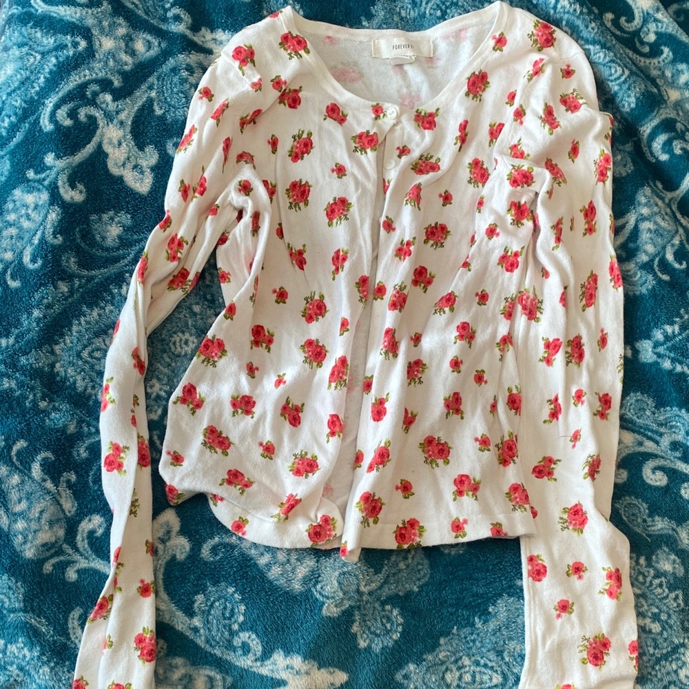 Rose cardigan